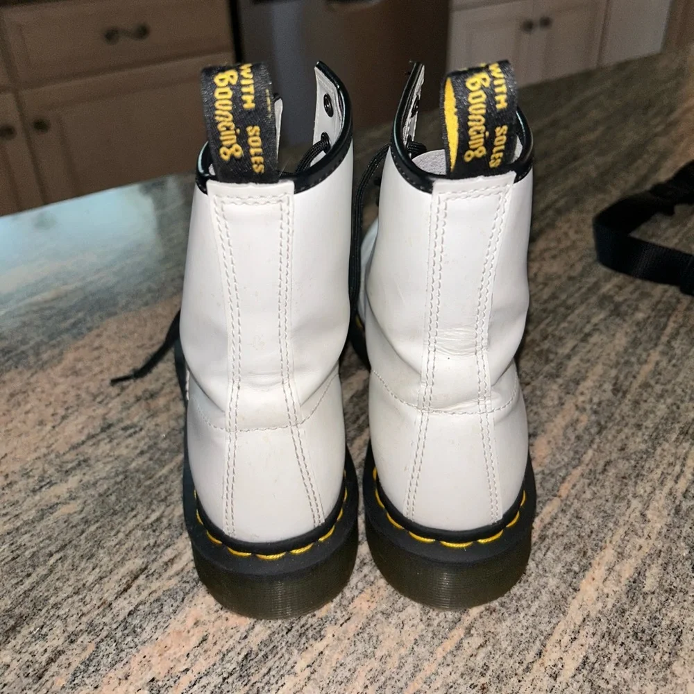 White Dr. Martens - Picture 3 of 6